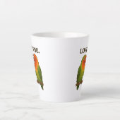 Together Forever Lovebirds Latte Mok (Voorkant)