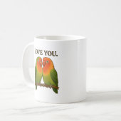 Together Forever Lovebirds - Mugs & Cups Koffiemok (Voorkant links)