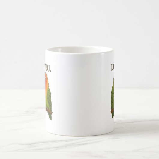 Together Forever Lovebirds - Mugs & Cups Koffiemok (Center)