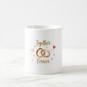 Together Forever Romantic Mug Koffiemok (Center)
