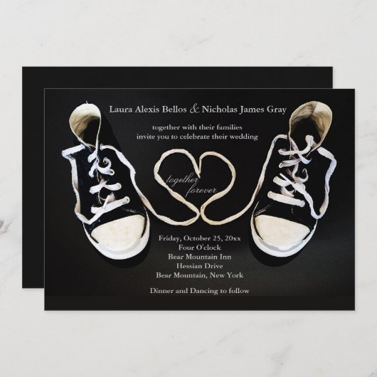 Together Forever Weddenschap Kaart (Voorkant / Achterkant)