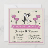 Together Groom & Bride Uitnodiging (Voorkant)