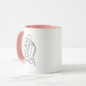 Together Hearts Speak One Language Mug Mok (Voorkant links)