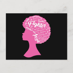 Together Hope Love Breast Cancer Awareness Uitnodiging Briefkaart