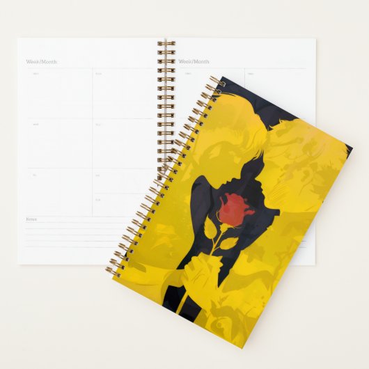 Together in Love- Romantic Love Illustration Planner (Display)