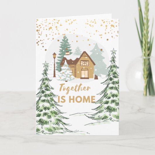 Together is home card kaart (Voorkant)