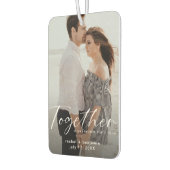 Together is my Favorite Place Photo Engagement Luchtverfrisser (Links)