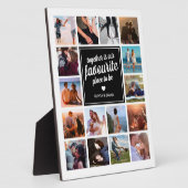 “Together is Our Favourite Place” Fotocollage Fotoplaat (Zijkant)