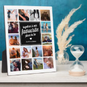 “Together is Our Favourite Place” Fotocollage Fotoplaat (Zijkant)