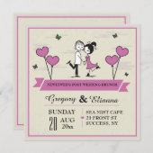 Together Post Wedding Brunch Uitnodiging (Voorkant / Achterkant)