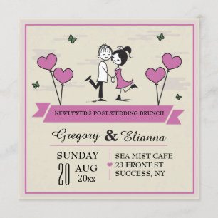 Together Post Wedding Brunch Uitnodiging