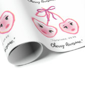 TOGETHER WE ARE CHERRY AWSOME CADEAUPAPIER (Rol Hoek)