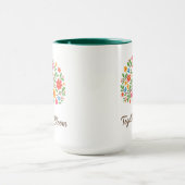 Together We Bloom Floral Mug Mok (Midden)
