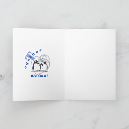 Together We Can | Motivational quote  Kaart (Binnen)