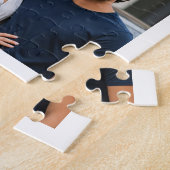 Together We Make A Family 11 Photos Heart Legpuzzel (Zijkant)