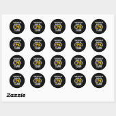 Together We Make An Ec Team - Awesome Coworkers Te Ronde Sticker (Vel)