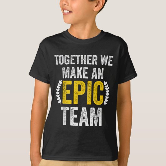 Together We Make An Ec Team - Awesome Coworkers Te T-shirt (Voorkant)