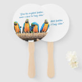 "Together We Shine" Handwaaier (Voorkant en achterkant)