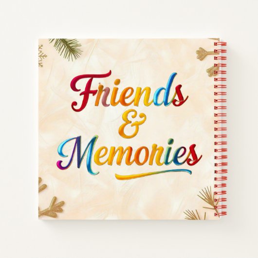 "Together We Shine" Notitieboek (Achterkant)