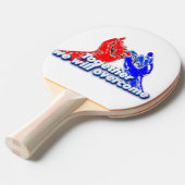 together we will overcome tafeltennisbatje (Voorkant Gekanteld)