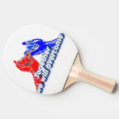 together we will overcome tafeltennisbatje (Zijkant)