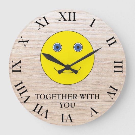 Together with you grote klok (Voorkant)