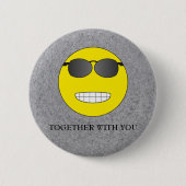Together with you ronde button 5,7 cm (Voorkant)