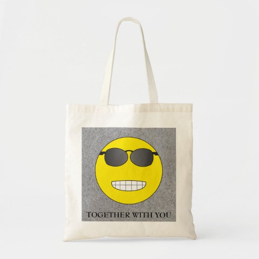 Together with you tote bag (Voorkant)