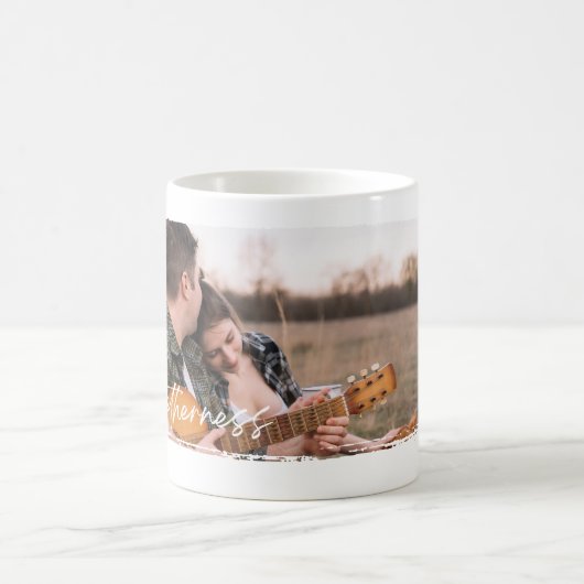 Togetherness koppelt Foto Mok met namen (Center)