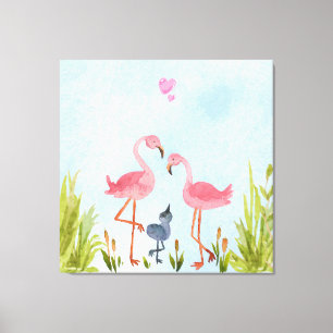 Togetherness maken we een familie canvas afdruk