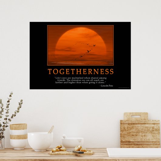 Togetherness Poster (Keuken)