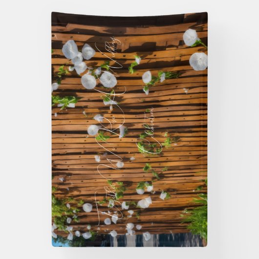 #TogetherWeRise:AWeddingCelebrationBanner Spandoek (Verticaal)