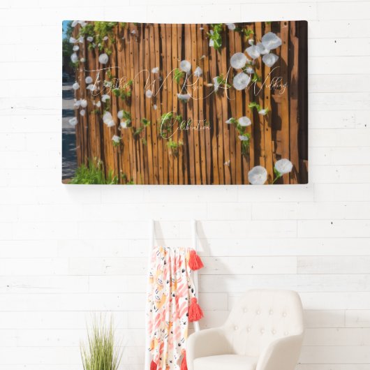 #TogetherWeRise:AWeddingCelebrationBanner Spandoek (Insitu)