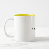 #TogetherWeRise Yellow Coffee Mok (Links)