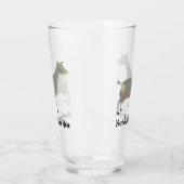 Toggenburg Dairy Goat Glas (Links)