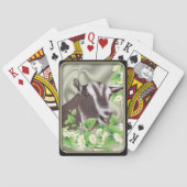 Toggenburg Dwerggeit Daisies Bicycle® Speelauto Speelkaarten (Achterkant)