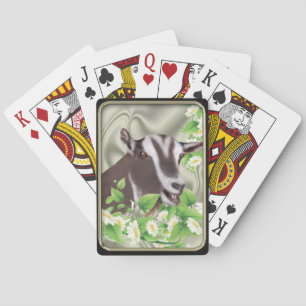 Toggenburg Dwerggeit Daisies Bicycle® Speelauto Speelkaarten