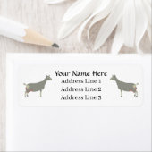 Toggenburg Zuivelgeit retour adreslabel Etiket (Insitu)