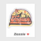 Togiak, Alaska Sticker (Vel)