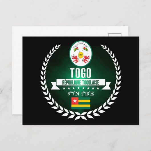 Togo Briefkaart (Voorkant / Achterkant)