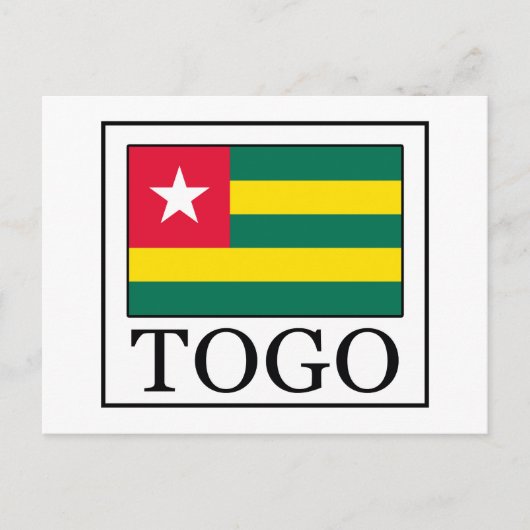Togo Briefkaart (Voorkant)
