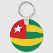 Togo Fisheye Flag Sleutelhanger (Voorkant)