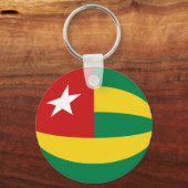 Togo Fisheye Flag Sleutelhanger (Voorkant)