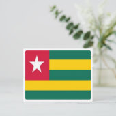 Togo - Flag - Briefkaart (Staand voorkant)