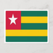 Togo - Flag - Briefkaart (Voorkant)