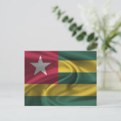 Togo Flag Briefkaart (Staand voorkant)