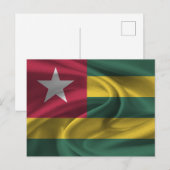 Togo Flag Briefkaart (Voorkant / Achterkant)