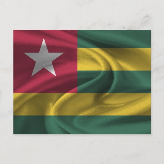 Togo Flag Briefkaart (Voorkant)