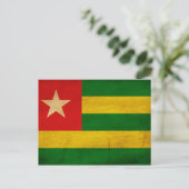 Togo Flag Briefkaart (Staand voorkant)