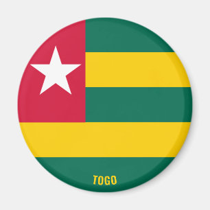 Togo Flag Charming Patriottic Magneet